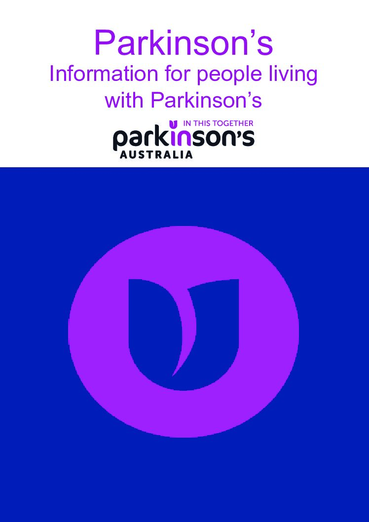 Information-for-people-living-with-Parkinsons-Blue-Book | Parkinsons NSW