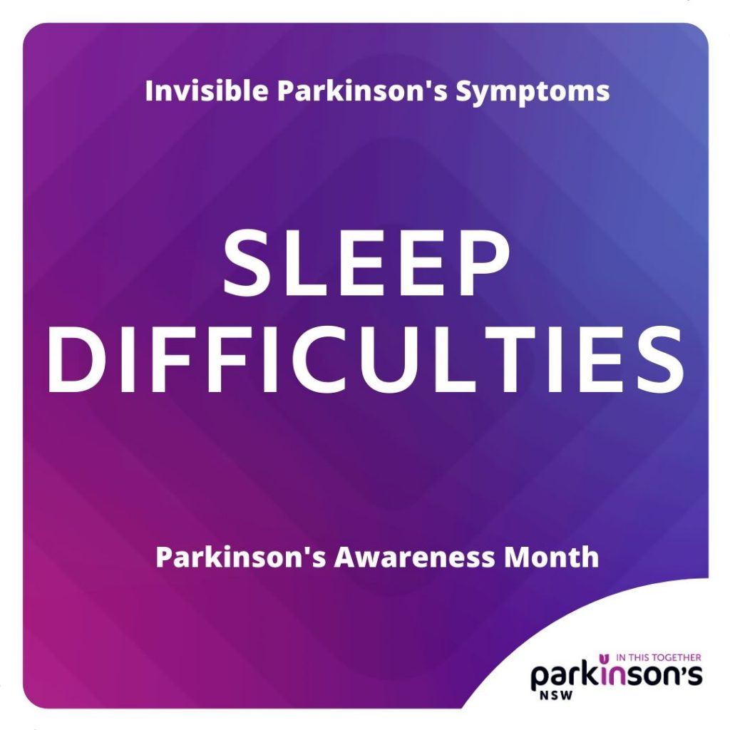 Sleep Difficulties Parkinsons Nsw