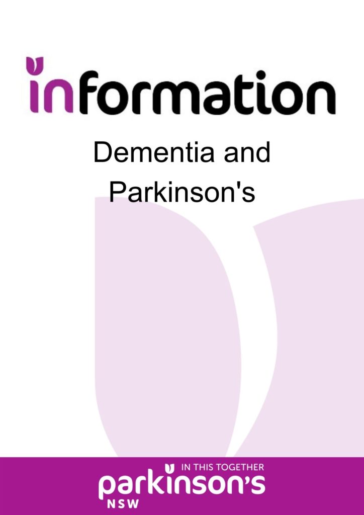 Parkinson’s Information Sheets | Parkinsons NSW